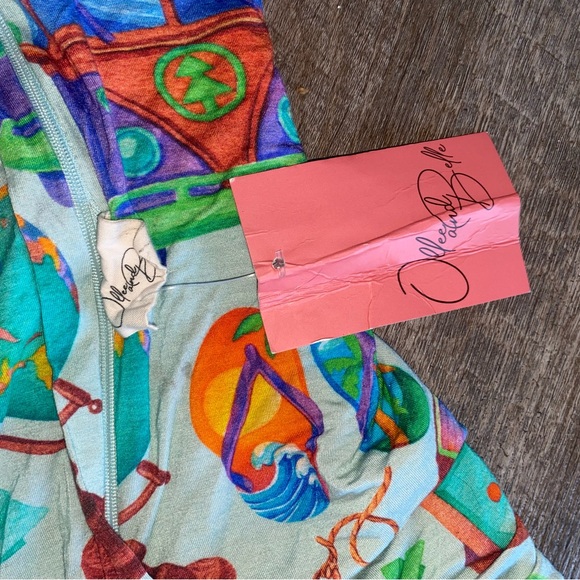 Ollee and Belle Travel Theme Bamboo pillowcase - Picture 5 of 7